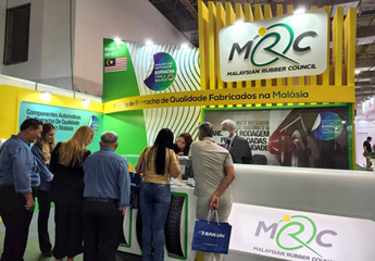 Visitors at the MRC's promotional booth